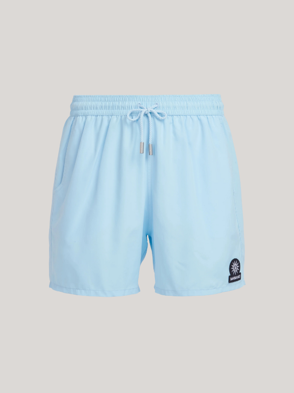 SANDBANKSSwim Shorts in Crystal Blue